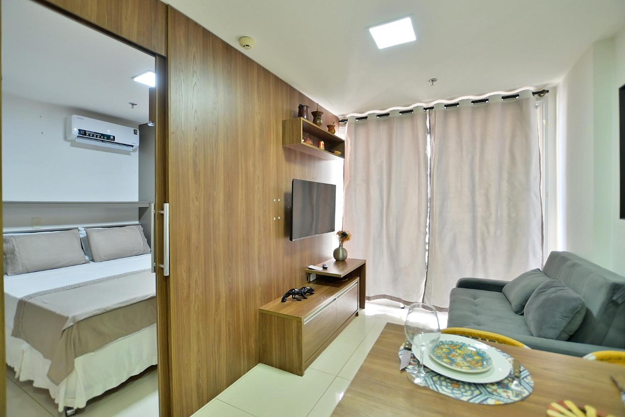 Apt De Luxo IV No Shopping Df Plaza - Aguas Claras Apartamento *