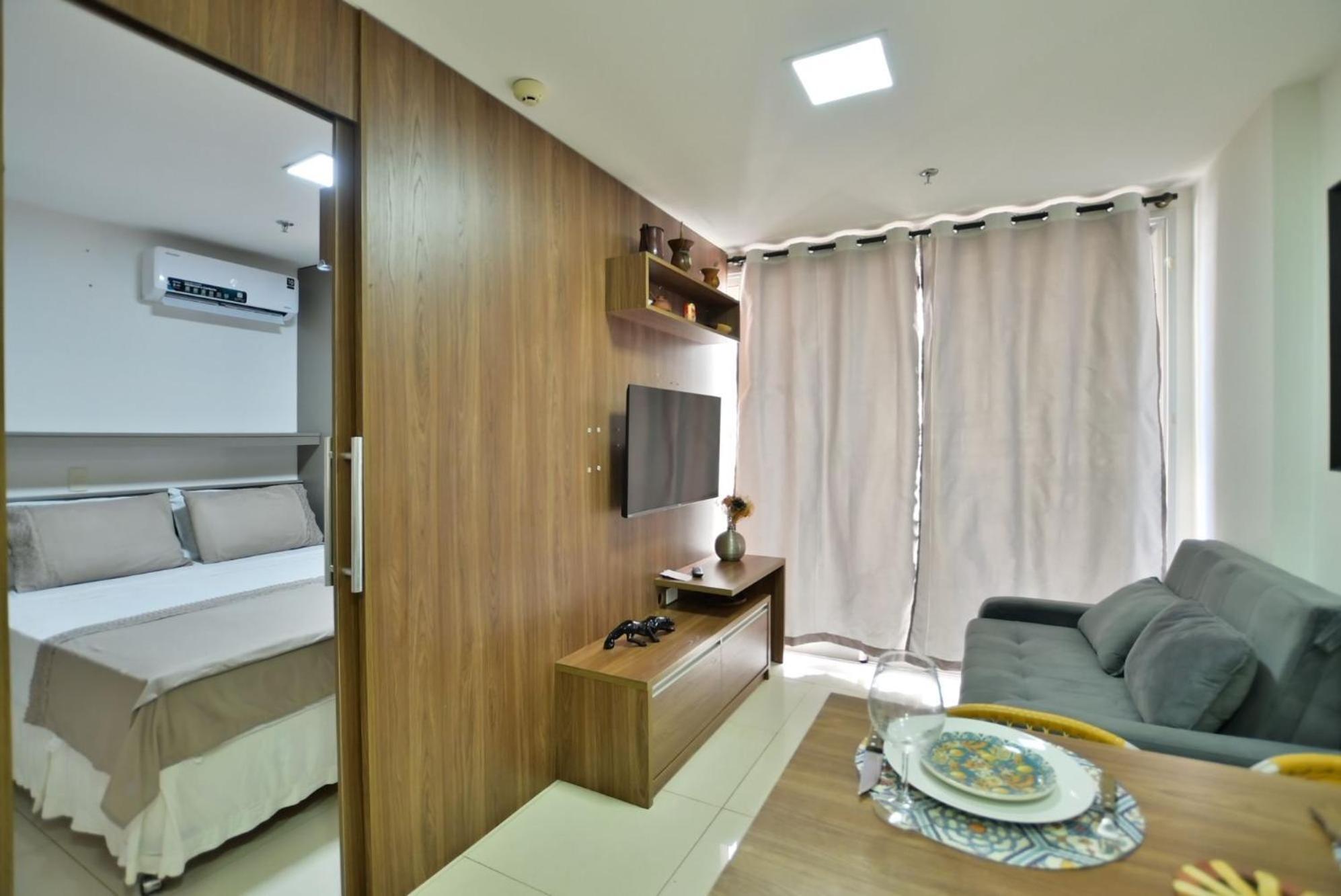 Apt De Luxo IV No Shopping Df Plaza - Aguas Claras Apartamento